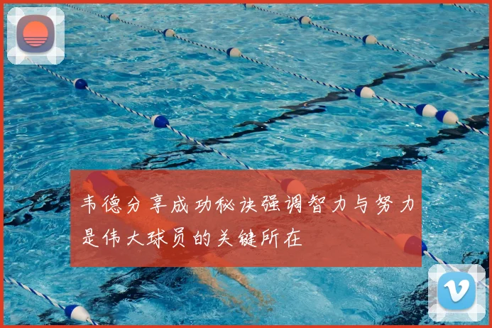 韦德分享成功秘诀强调智力与努力是伟大球员的关键所在